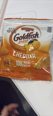 Goldfish Baked Snack Crackers Cheddar