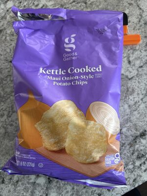 Good And Gather Kettle Cooked Maui Onion Chips