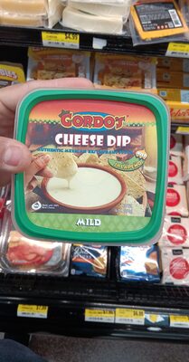Gordo's cheese dip with jalapeno