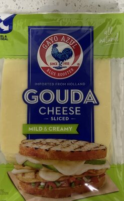 Gouda cheese slices