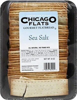 Gourmet flatbread sea salt