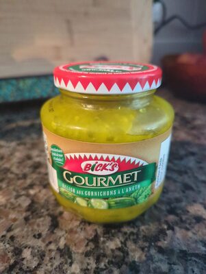 Gourmet Relish aux Cornichons à l'Aneth