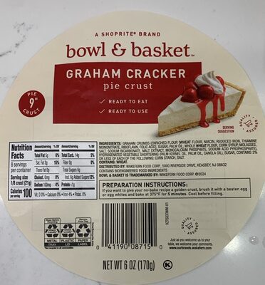 Graham Cracker Pie Crust