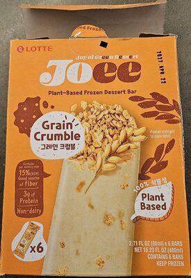 Grain Crumble Ice Bar