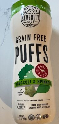 Grain free puffs