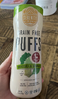 Grain Free Puffs Broccoli & Spinach