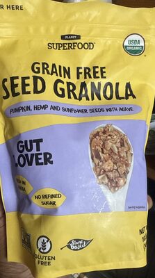 Grain Free Seed Granola Gut Lover