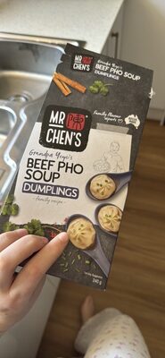 Grandpa Yeye's Beef Pho Soup Dumplings