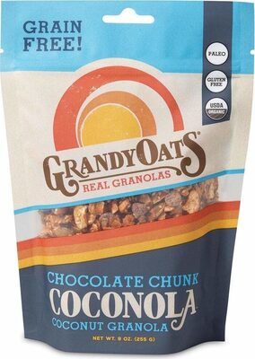 Grandyoats organic granola chocolate chunk coconola