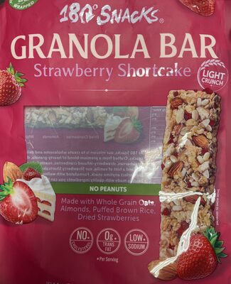Granola Bar- Strawberry Shortcake