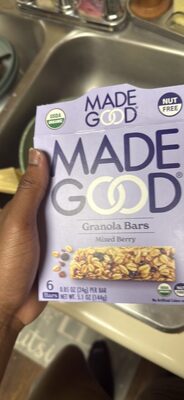 Granola Bars Mixed Berry