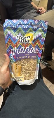 granola sabor canillita de leche