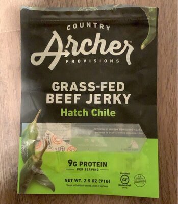 Grass-fed beef jerky