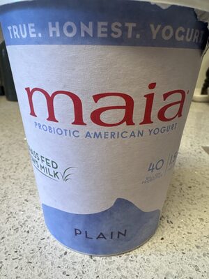 Grass-fed Plain Yogurt
