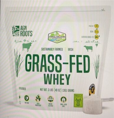 Grass Fed Unflavored Whey Protein Powder