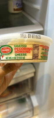 Grated Pecorino Romano Cheese
