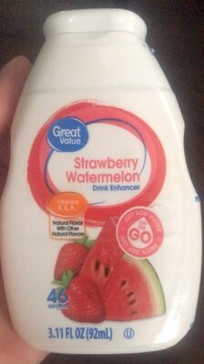 Great Value: Strawberry Watermelon Drink Enhancer