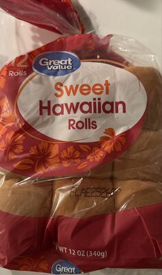Great Value Sweet Hawaiian Rolls