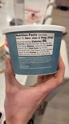 Great Value Whipped Cream Cheese Spread