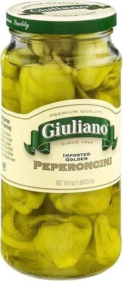 Greek golden imported peperoncini
