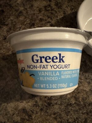 Greek strained nonfat yogurt