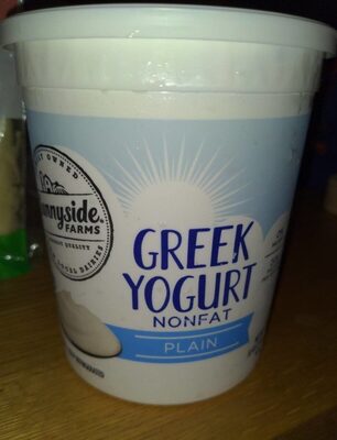 Greek yogurt nonfat plain