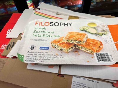 Greek Zucchini & Feta Pdo Pie