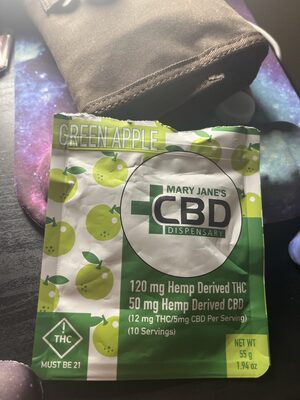 Green Apple Hemp Derived THC/CBD