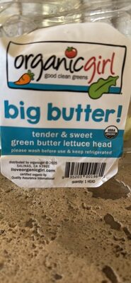 green butter lettuce head