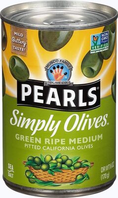 Green Ripe Medium Olives