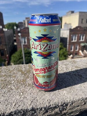 Green Tea Pomegranate Energy Drink