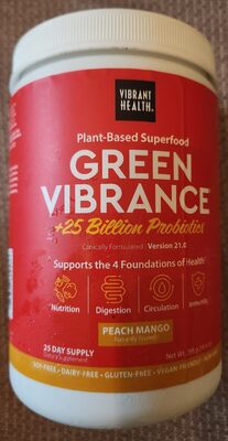 Green Vibrance Peach Mango