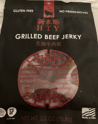 Grilled Beef Jerky