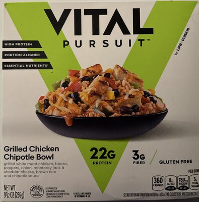 Grilled chicken chipotle bowl