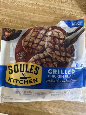 Grilled Chicken Fillets Sea Salt & Cracked Black Pepper