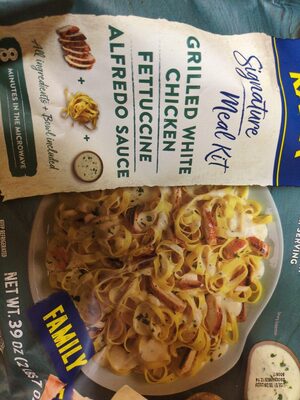 Grilled White Chicken Fettuccine Alfredo