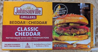 Grillers Clasaic Cheddar Patties