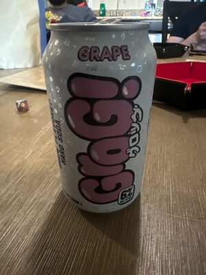 Grog Grape Flavored Hard Soda