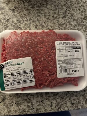 Ground beef
