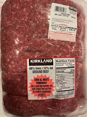 Ground Beef 88% Lean / 12% Fat