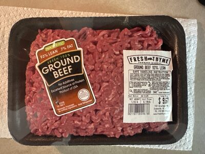 Ground Beef - 93% 7%