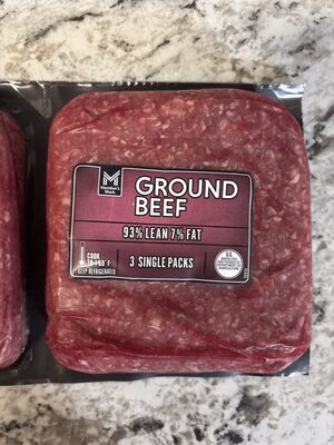 Ground Beef 93% Lean 7% Fat Sam’s Club