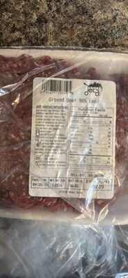 Ground Beef 96% Lean