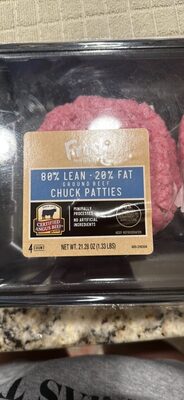 Ground Beef Chuck Patties