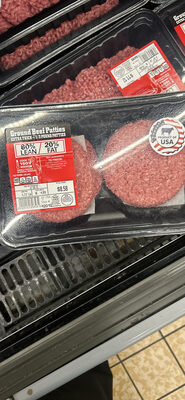Ground Beef Patties Extra Thick - 1/3 Pound Patties