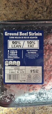 Ground Beef Sirloin