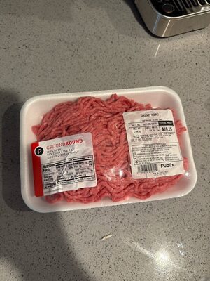 Ground Round 85% Lean 15% Fat