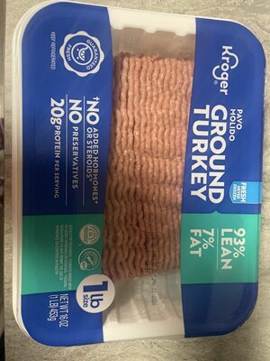 Ground Turkey 93% Lean