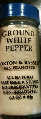 Ground White Pepper
