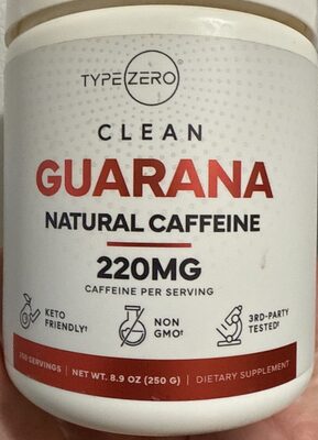 Guarana Natural Caffeine Powder